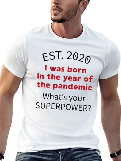 Camiseta Nacido en la Pandemia
