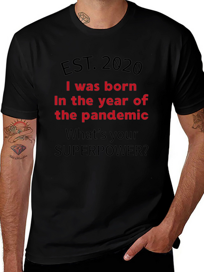 Camiseta Nacido en la Pandemia