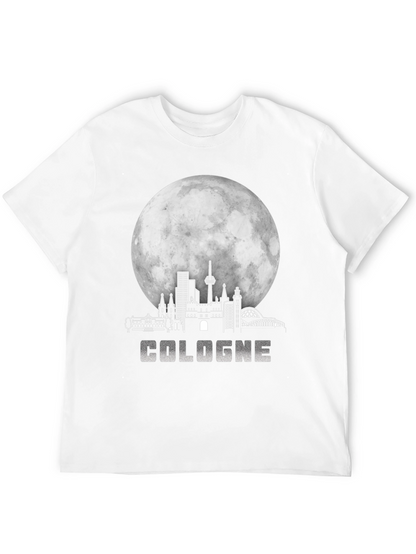 Camiseta Negra Colonia Skyline Luna
