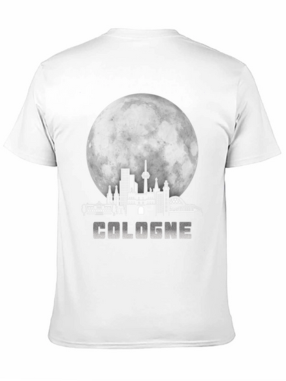 Camiseta Negra Colonia Skyline Luna