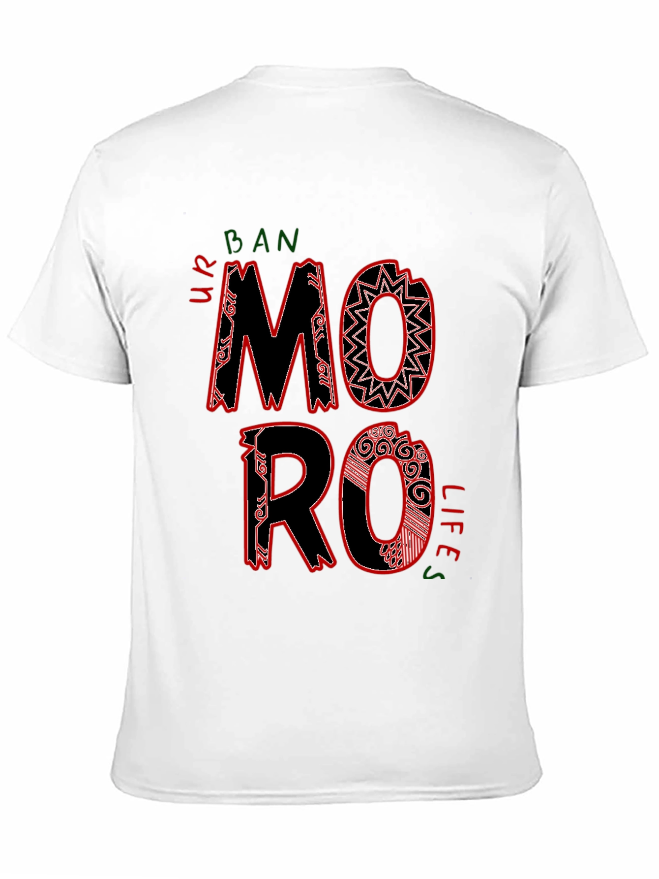 Camiseta Urbana Moro Life para Hombre