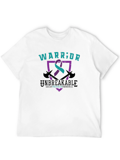 Camiseta Guerrero Inquebrantable - Conciencia Suicida