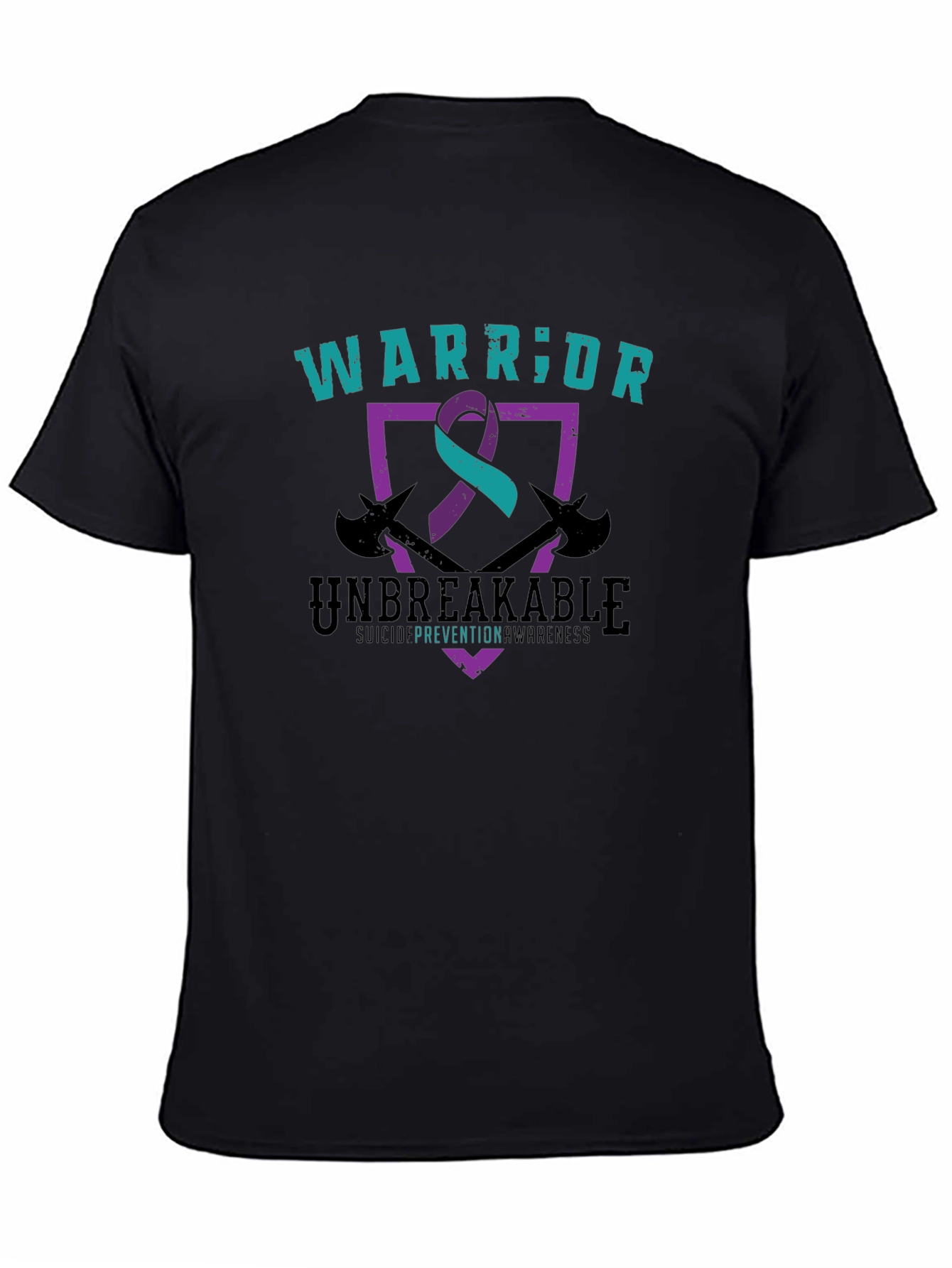 Camiseta Guerrero Inquebrantable - Conciencia Suicida