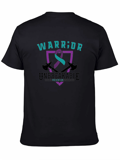 Camiseta Guerrero Inquebrantable - Conciencia Suicida