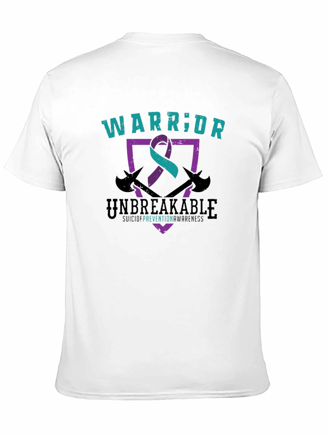 Camiseta Guerrero Inquebrantable - Conciencia Suicida