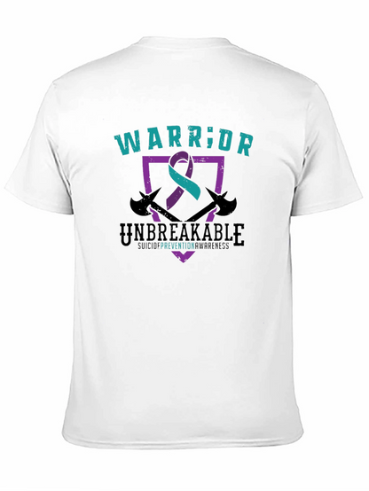 Camiseta Guerrero Inquebrantable - Conciencia Suicida