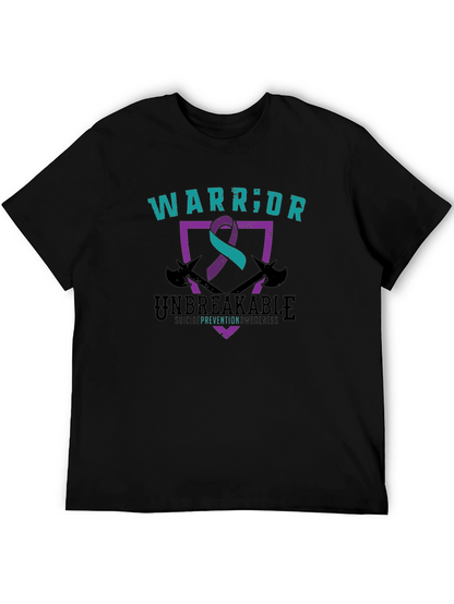 Camiseta Guerrero Inquebrantable - Conciencia Suicida