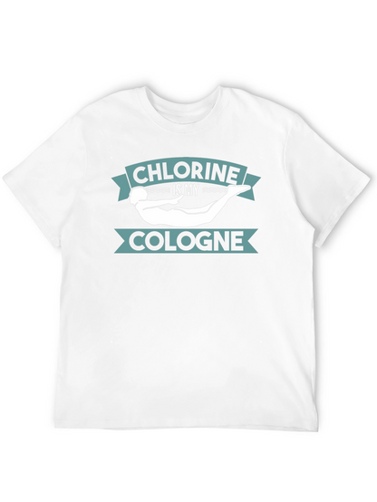 Camiseta Negra Cloro es mi Colonia Natación