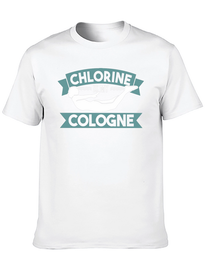 Camiseta Negra Cloro es mi Colonia Natación