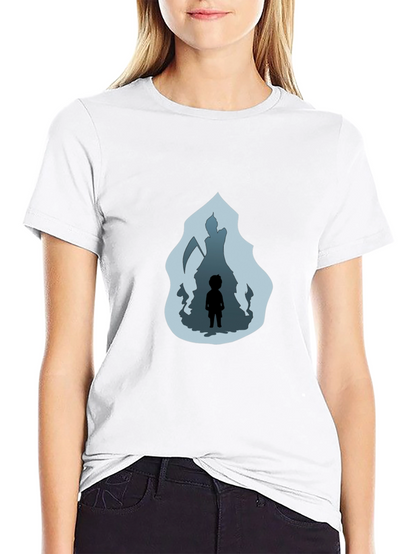 Camiseta Negra: La Parca y el Niño