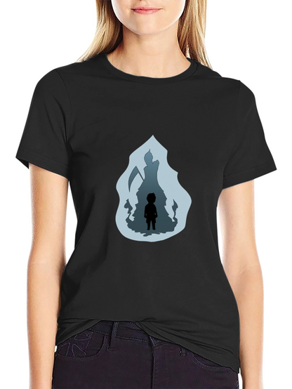 Camiseta Negra: La Parca y el Niño
