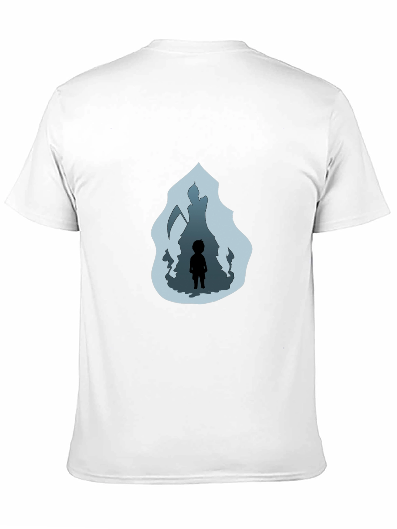 Camiseta Negra: La Parca y el Niño