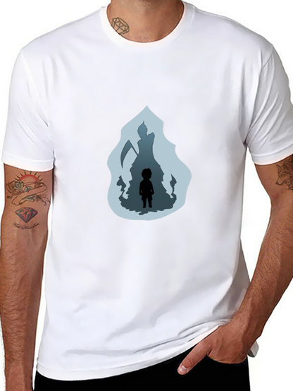 Camiseta Negra: La Parca y el Niño