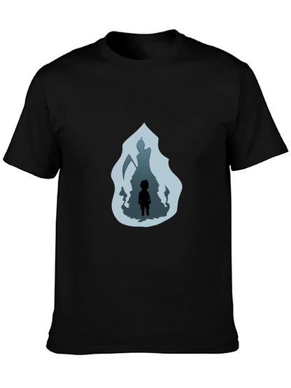 Camiseta Negra: La Parca y el Niño