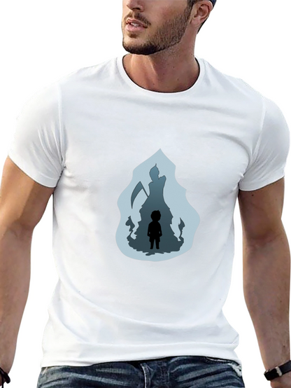 Camiseta Negra: La Parca y el Niño