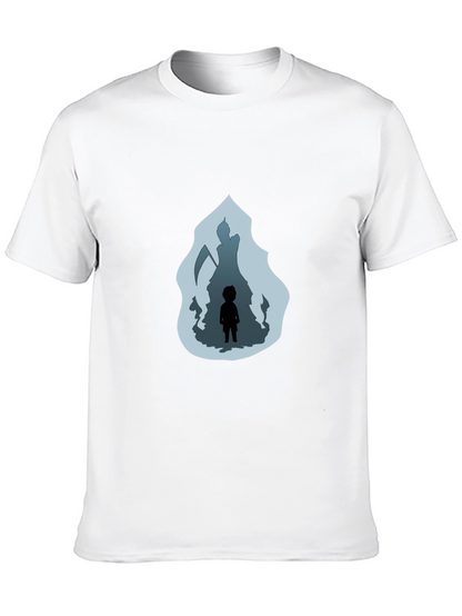 Camiseta Negra: La Parca y el Niño