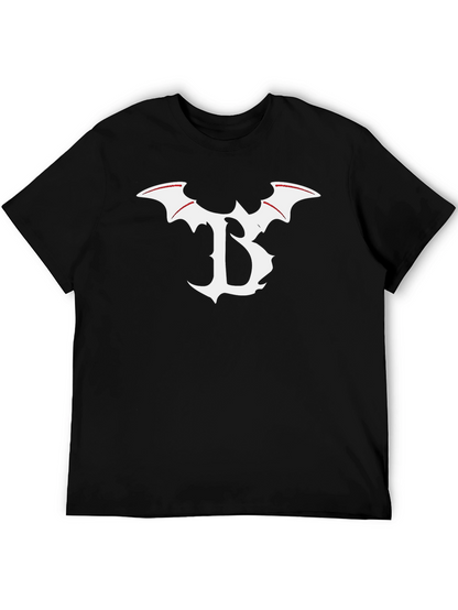 Camiseta Negra B de Murciélago