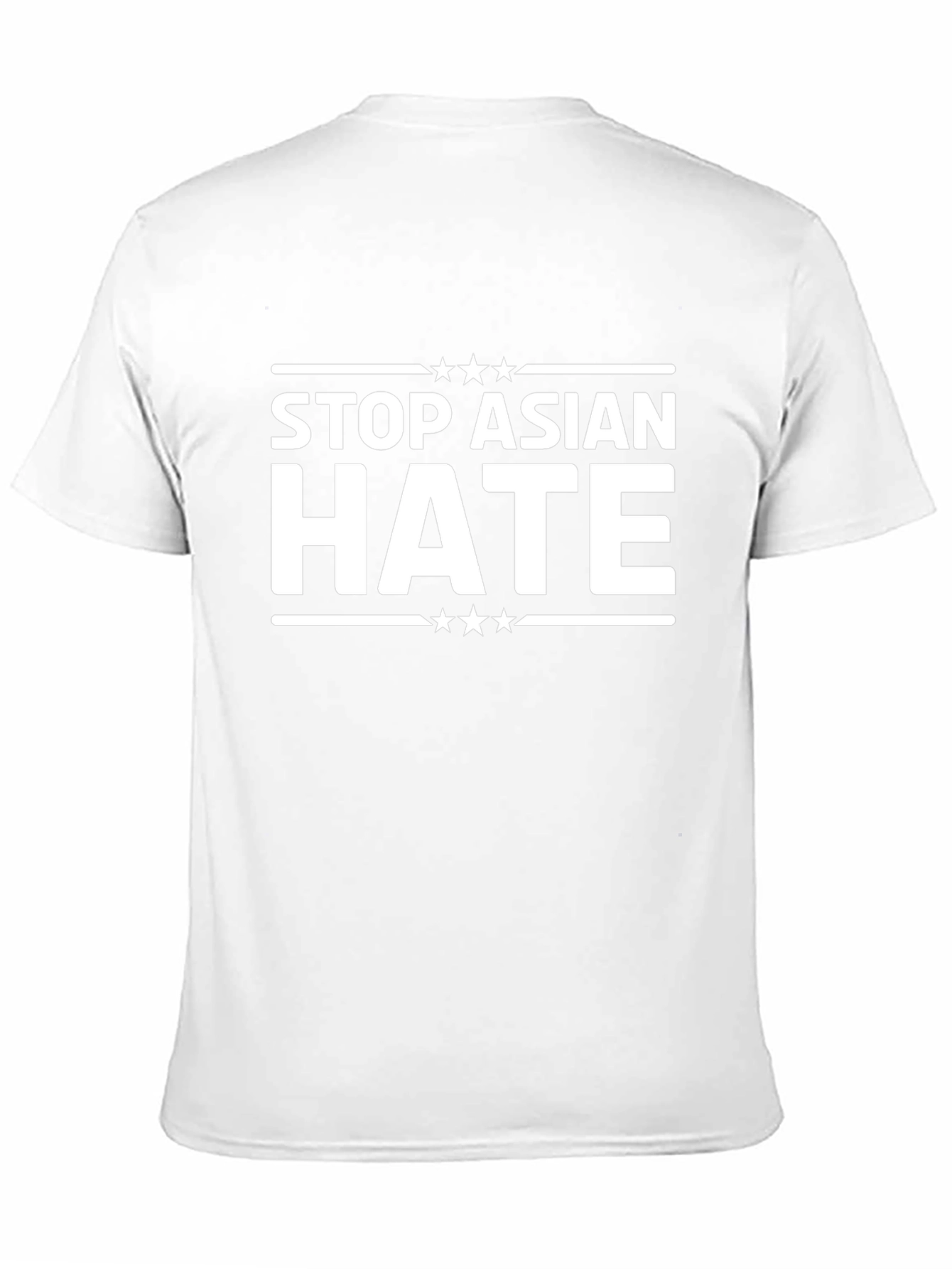 Camiseta Negra Stop Asian Hate