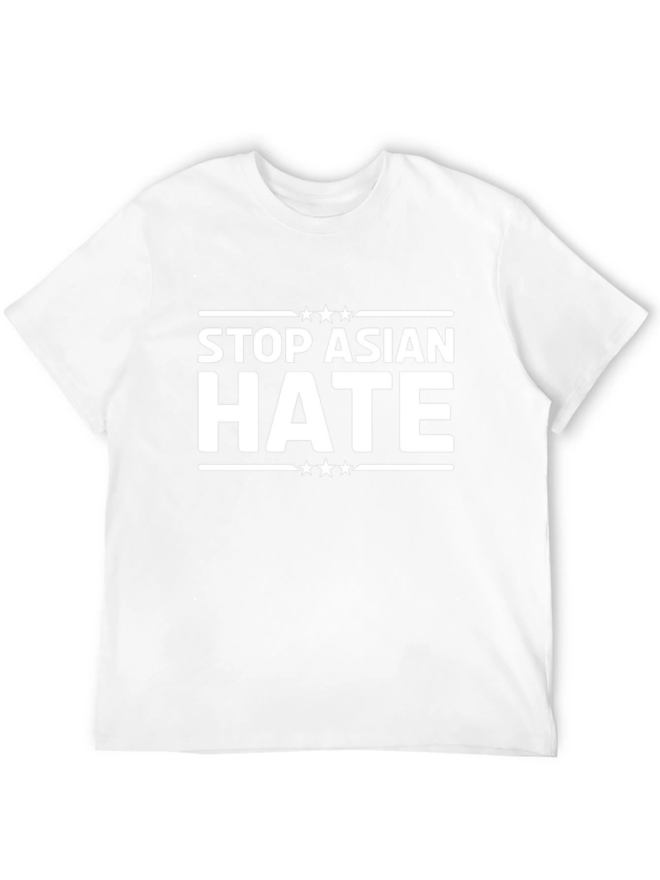 Camiseta Negra Stop Asian Hate