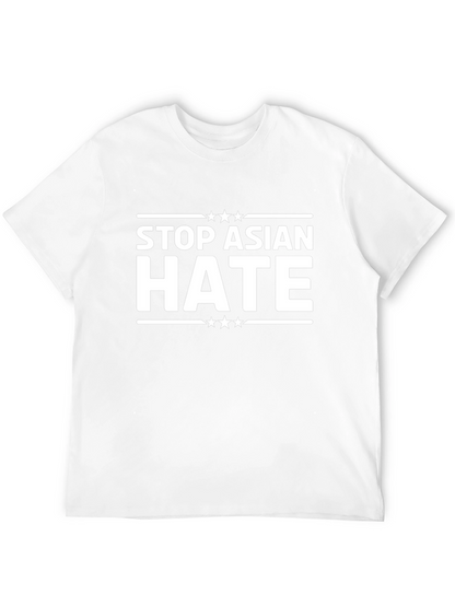 Camiseta Negra Stop Asian Hate