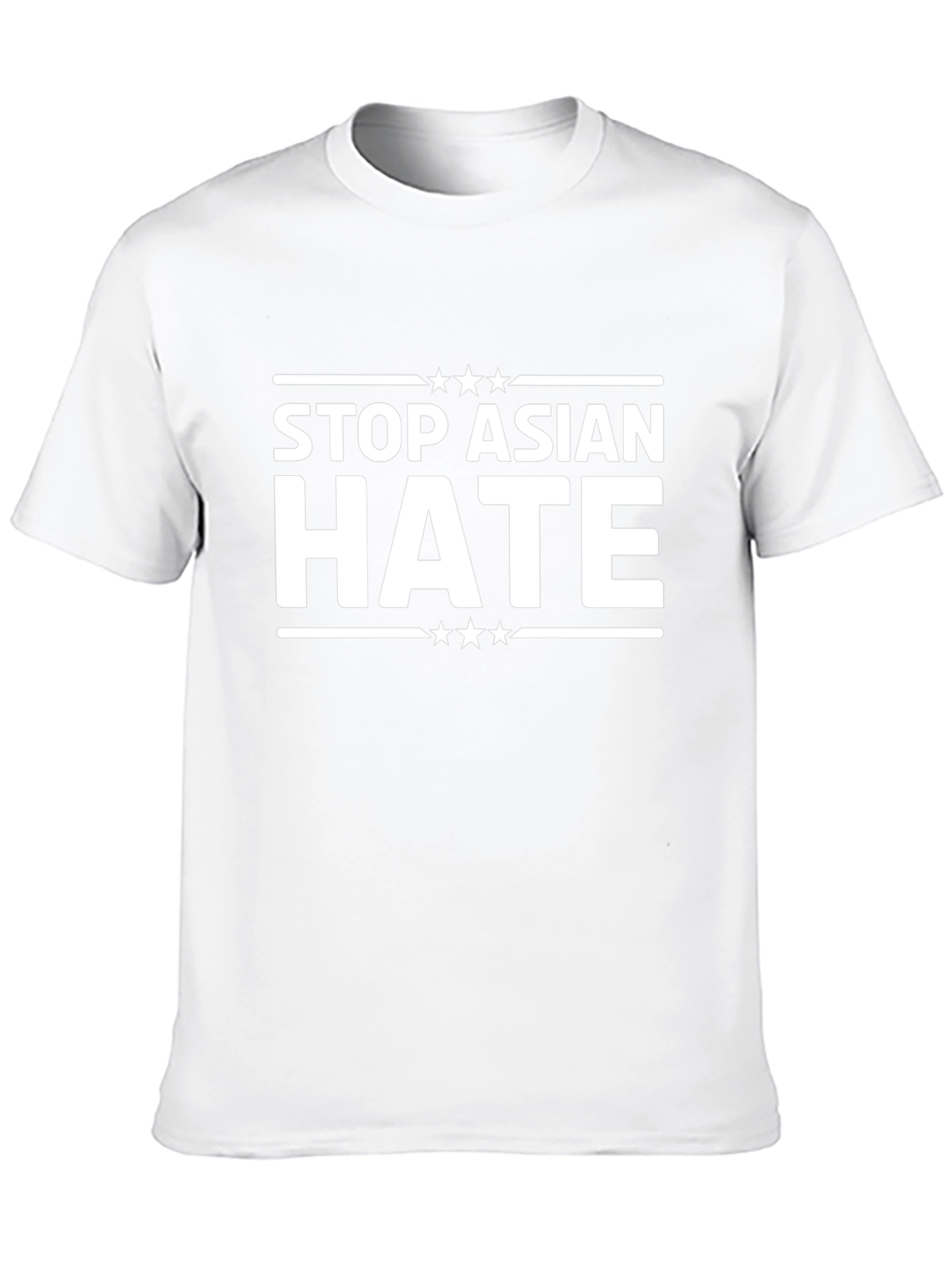 Camiseta Negra Stop Asian Hate