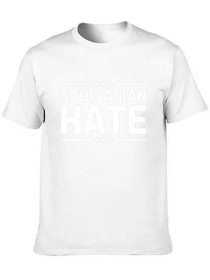 Camiseta Negra Stop Asian Hate