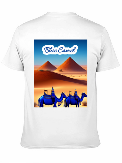 Camiseta Negra Blue Camel Desierto