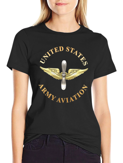 Camiseta Aviación Ejército EEUU - Diseño Único