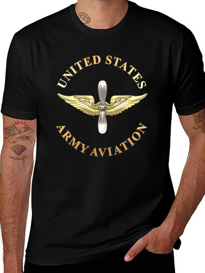 Camiseta Aviación Ejército EEUU - Diseño Único