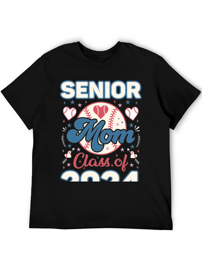 Camiseta Senior Mom Class of 2024 Béisbol