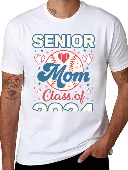 Camiseta Senior Mom Class of 2024 Béisbol