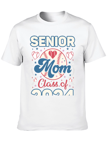 Camiseta Senior Mom Class of 2024 Béisbol