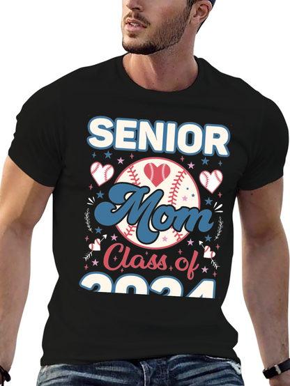 Camiseta Senior Mom Class of 2024 Béisbol