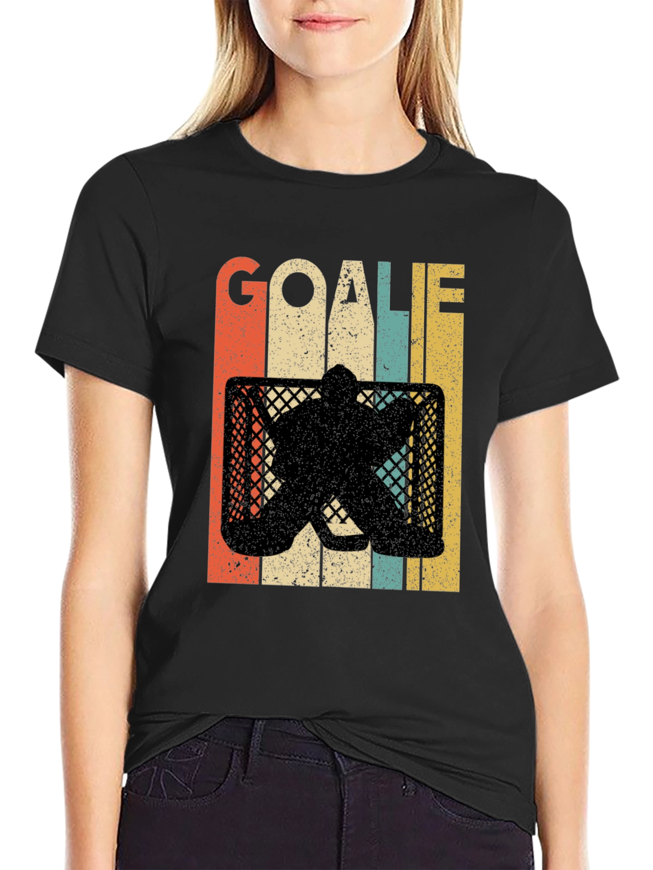 Camiseta Hockey Portero Retro