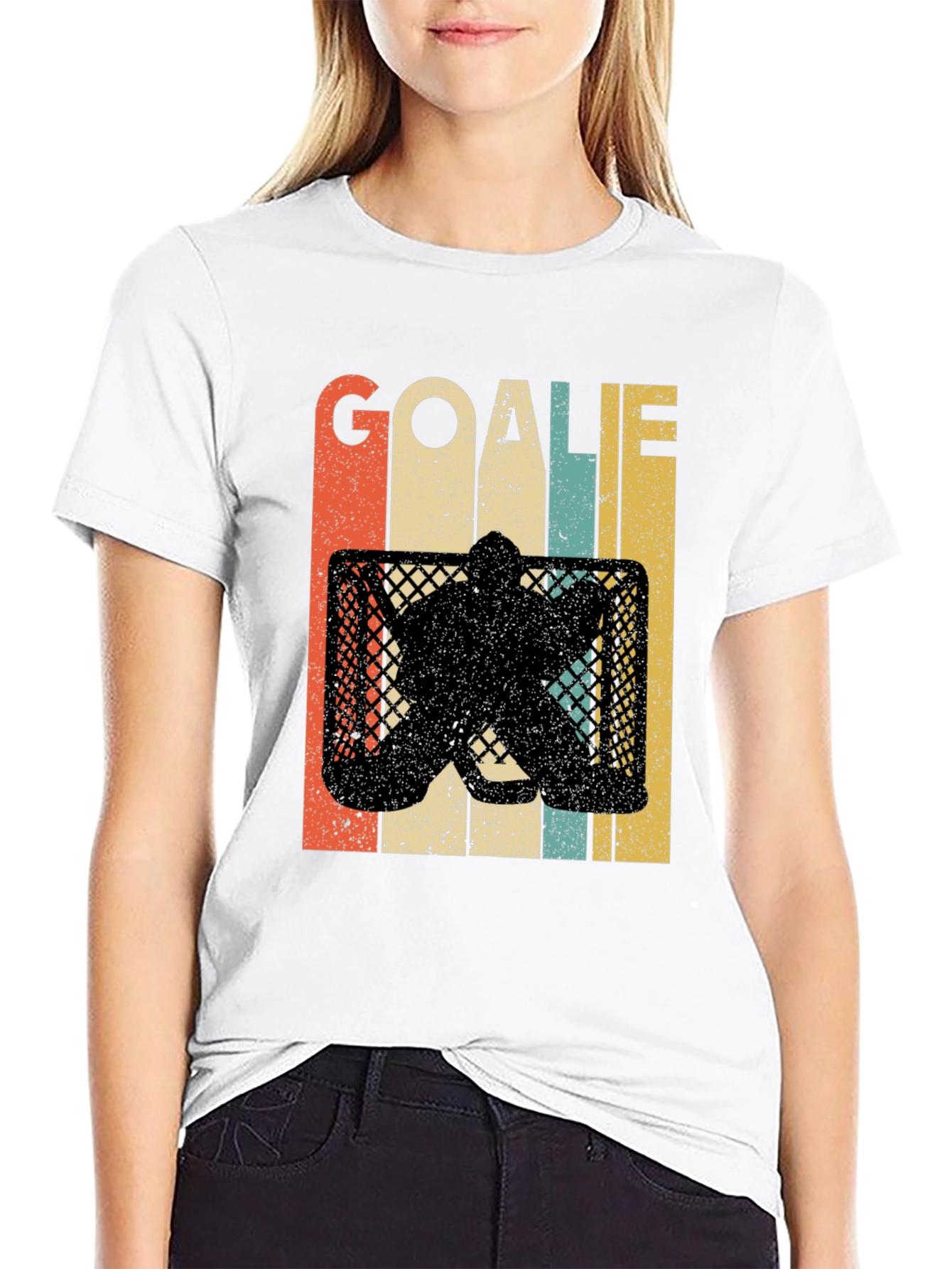 Camiseta Hockey Portero Retro