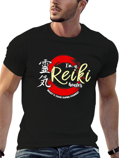Camiseta Reiki Healer para Hombre - Superpoder