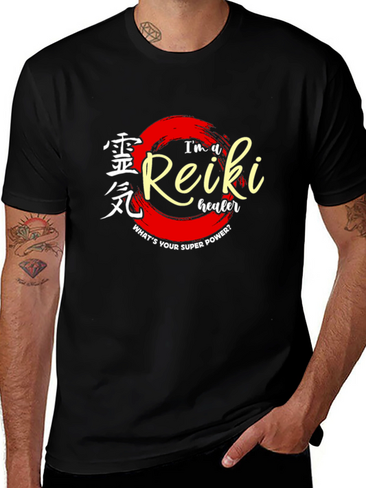 Camiseta Reiki Healer para Hombre - Superpoder