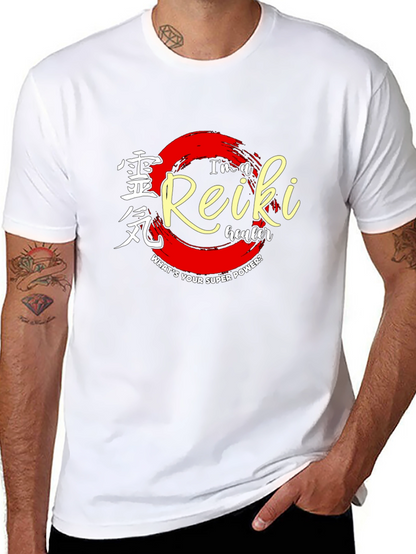 Camiseta Reiki Healer para Hombre - Superpoder