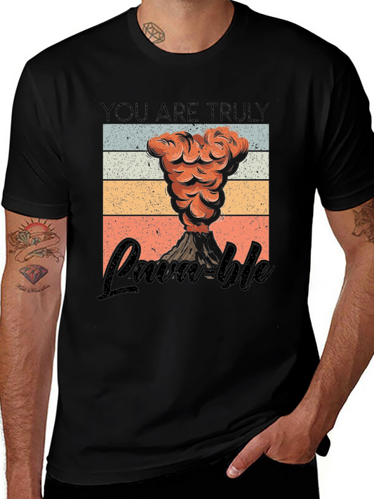 Camiseta Negra Lava-ble Retro
