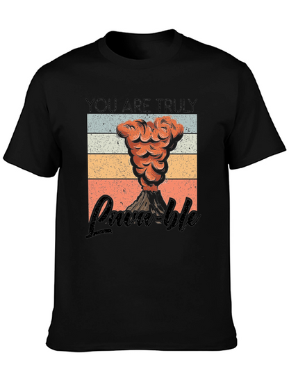 Camiseta Negra Lava-ble Retro