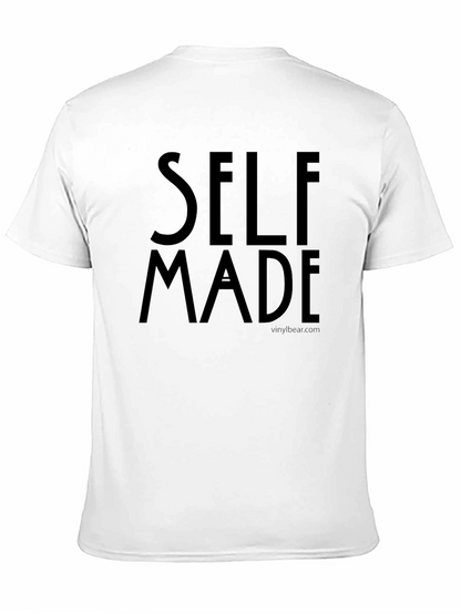 Camiseta Negra Self Made para Hombre