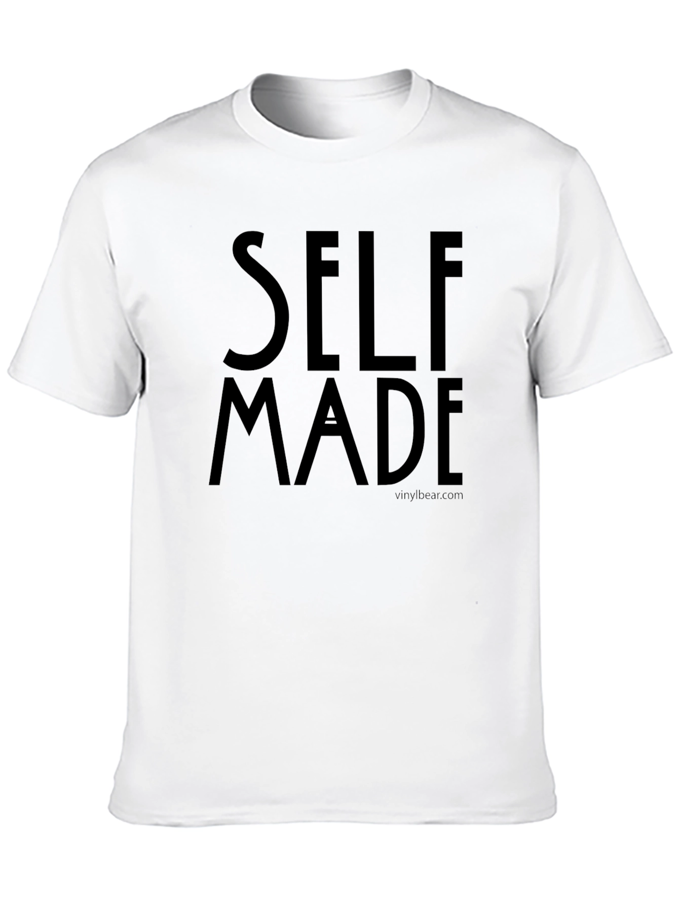 Camiseta Negra Self Made para Hombre