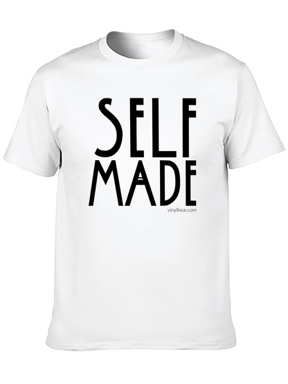 Camiseta Negra Self Made para Hombre