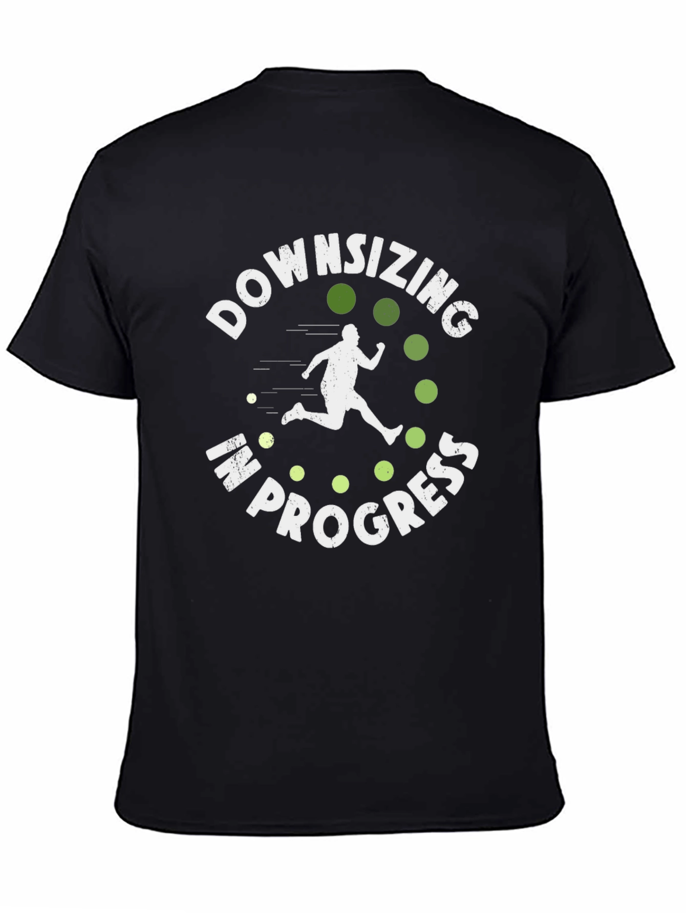 Camiseta Negra: Adelgazando en Proceso