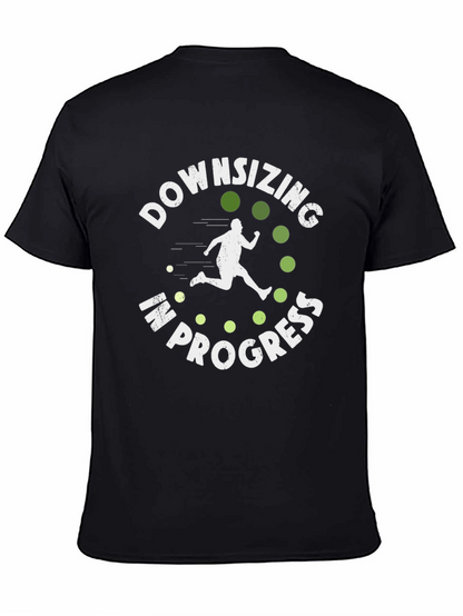 Camiseta Negra: Adelgazando en Proceso