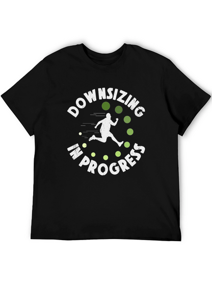 Camiseta Negra: Adelgazando en Proceso