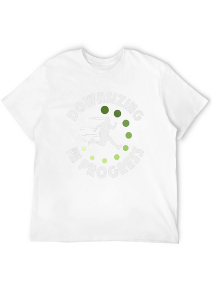 Camiseta Negra: Adelgazando en Proceso