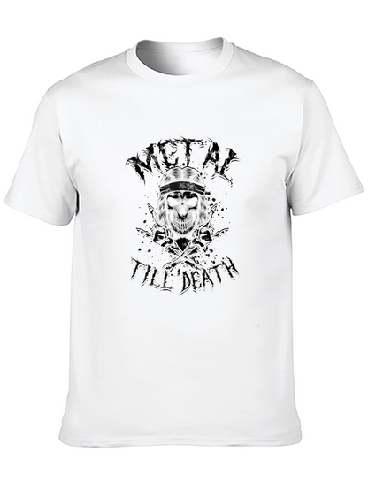 Camiseta Negra Metal Till Death