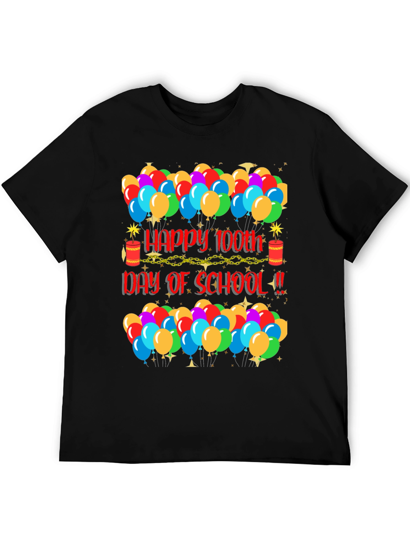 Camiseta de Celebración Día 100 de Escuela