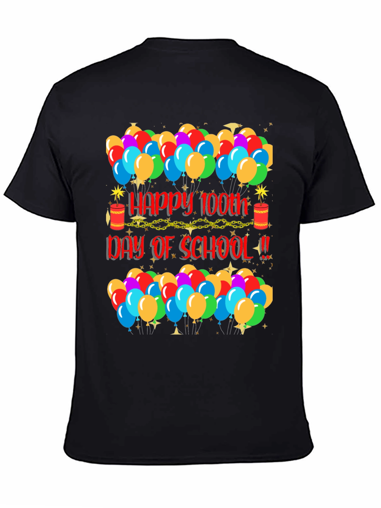 Camiseta de Celebración Día 100 de Escuela